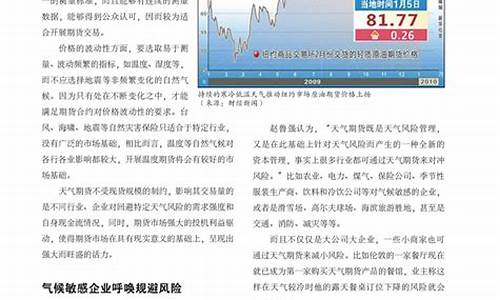 中国严寒气象与期货行情(严寒指数)_https://www.hangfeite.com_上交所_第1张