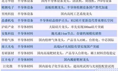 半导体芯片龙头股排名(半导体芯片龙头股排名前十基金)_https://www.hangfeite.com_深交所_第1张