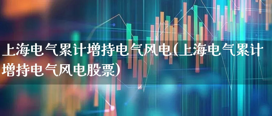 上海电气累计增持电气风电(上海电气累计增持电气风电股票)_https://www.hangfeite.com_科创板_第1张