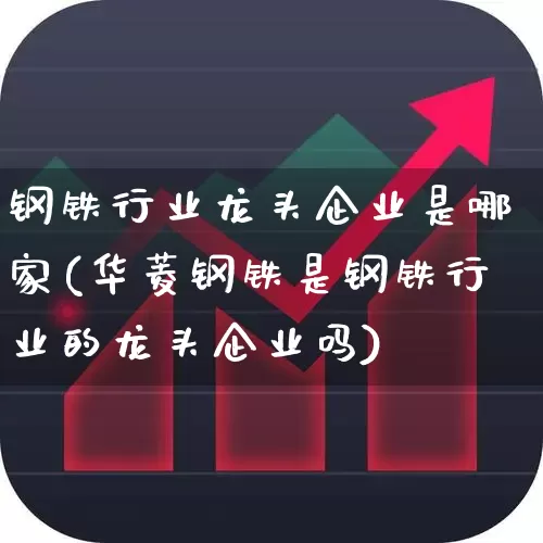 钢铁行业龙头企业是哪家(华菱钢铁是钢铁行业的龙头企业吗)_https://www.hangfeite.com_上交所_第1张