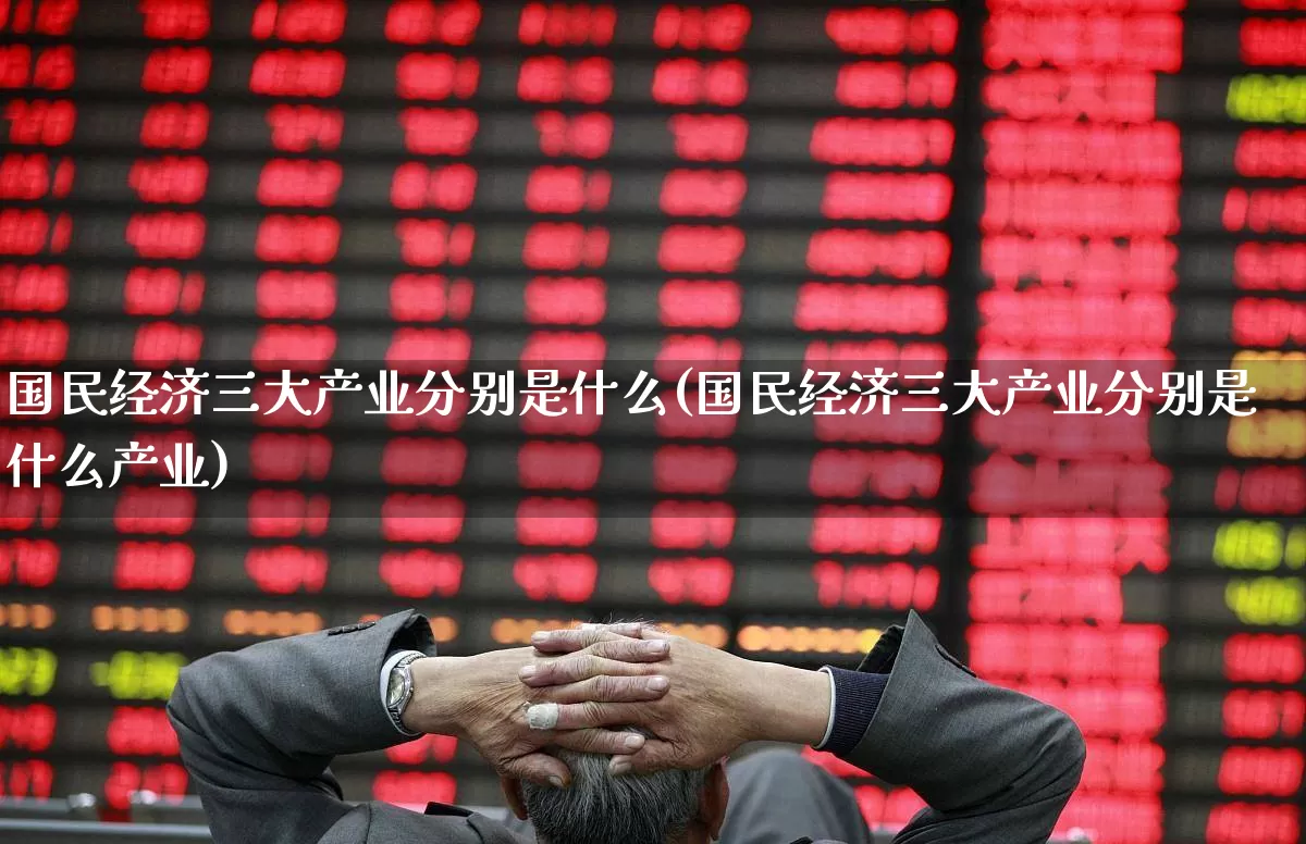 国民经济三大产业分别是什么(国民经济三大产业分别是什么产业)_https://www.hangfeite.com_创业板_第1张
