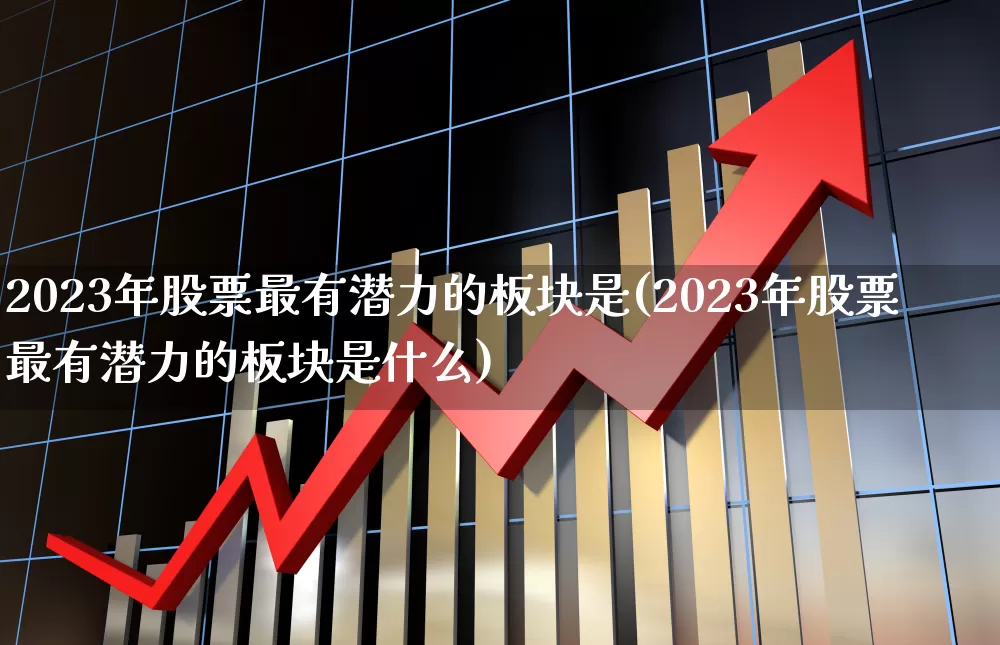 2023年股票最有潜力的板块是(2023年股票最有潜力的板块是什么)_https://www.hangfeite.com_科创板_第1张