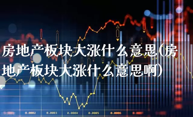 房地产板块大涨什么意思(房地产板块大涨什么意思啊)_https://www.hangfeite.com_上交所_第1张