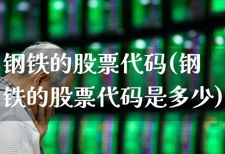 钢铁的股票代码(钢铁的股票代码是多少)_https://www.hangfeite.com_科创板_第1张