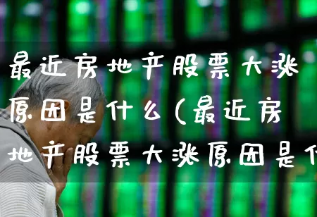 最近房地产股票大涨原因是什么(最近房地产股票大涨原因是什么呢)_https://www.hangfeite.com_北交所_第1张