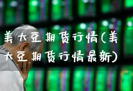 美大豆期货行情(美大豆期货行情最新)_https://www.hangfeite.com_上交所_第1张