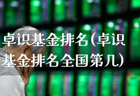 卓识基金排名(卓识基金排名全国第几)_https://www.hangfeite.com_上交所_第1张