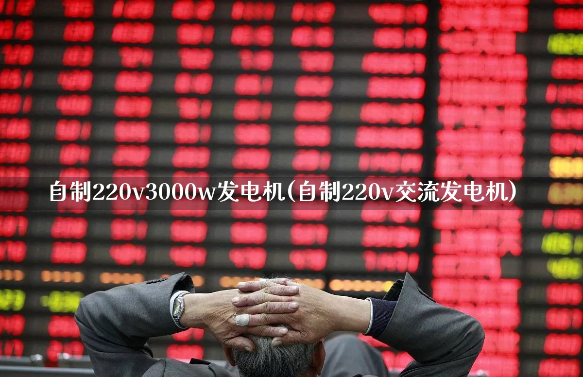 自制220v3000w发电机(自制220v交流发电机)_https://www.hangfeite.com_创业板_第1张