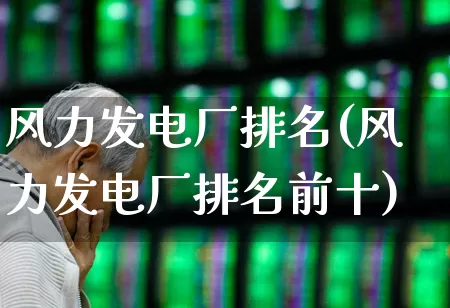 风力发电厂排名(风力发电厂排名前十)_https://www.hangfeite.com_深交所_第1张