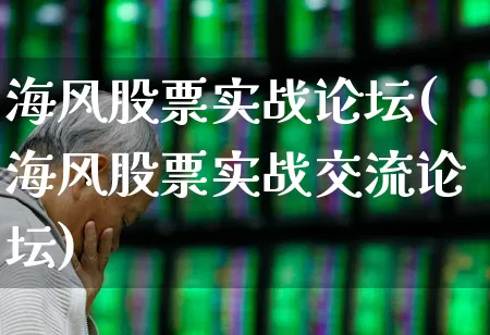 海风股票实战论坛(海风股票实战交流论坛)_https://www.hangfeite.com_科创板_第1张
