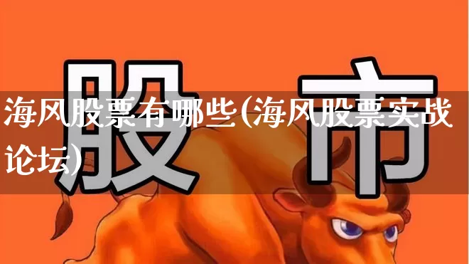 海风股票有哪些(海风股票实战论坛)_https://www.hangfeite.com_深交所_第1张