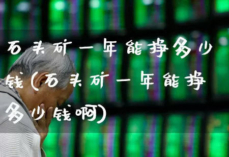 石头矿一年能挣多少钱(石头矿一年能挣多少钱啊)_https://www.hangfeite.com_上交所_第1张