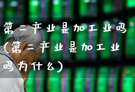 第二产业是加工业吗(第二产业是加工业吗为什么)_https://www.hangfeite.com_科创板_第1张
