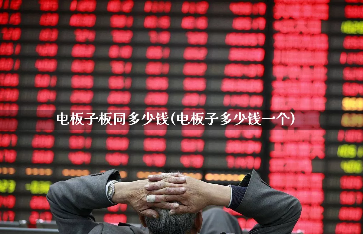 电板子板同多少钱(电板子多少钱一个)_https://www.hangfeite.com_北交所_第1张