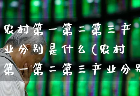 农村第一第二第三产业分别是什么(农村第一第二第三产业分别是什么产业)_https://www.hangfeite.com_创业板_第1张