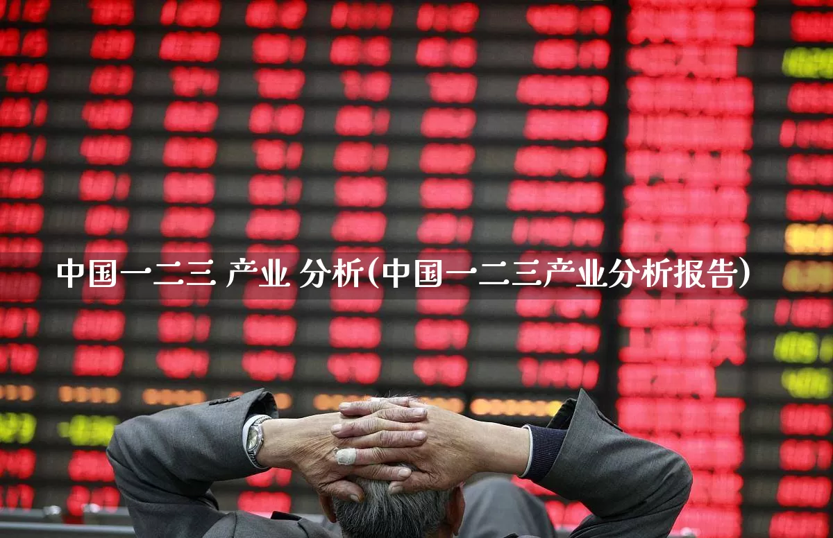 中国一二三 产业 分析(中国一二三产业分析报告)_https://www.hangfeite.com_北交所_第1张