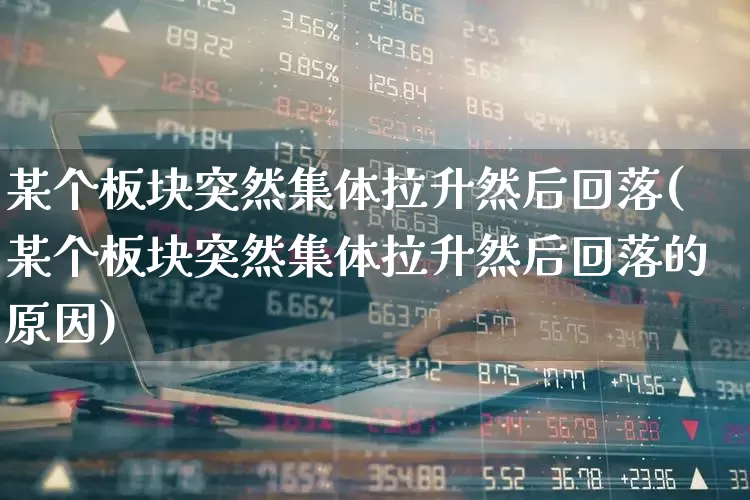 某个板块突然集体拉升然后回落(某个板块突然集体拉升然后回落的原因)_https://www.hangfeite.com_深交所_第1张