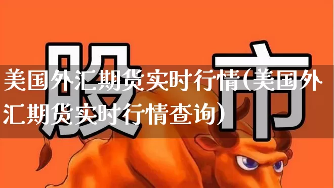 美国外汇期货实时行情(美国外汇期货实时行情查询)_https://www.hangfeite.com_科创板_第1张
