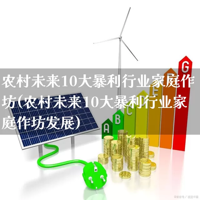 农村未来10大暴利行业家庭作坊(农村未来10大暴利行业家庭作坊发展)_https://www.hangfeite.com_上交所_第1张