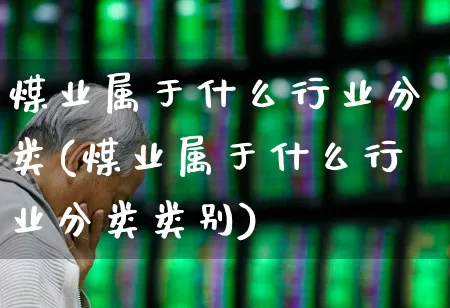 煤业属于什么行业分类(煤业属于什么行业分类类别)_https://www.hangfeite.com_科创板_第1张