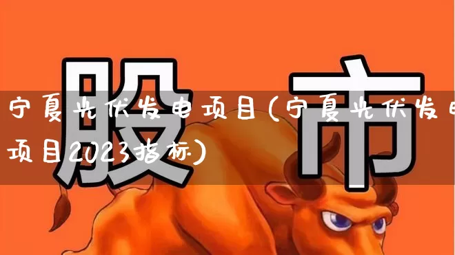 宁夏光伏发电项目(宁夏光伏发电项目2023指标)_https://www.hangfeite.com_创业板_第1张