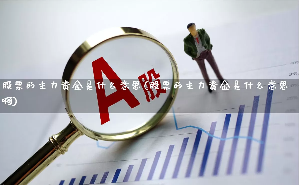 股票的主力资金是什么意思(股票的主力资金是什么意思啊)_https://www.hangfeite.com_科创板_第1张