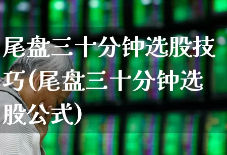 尾盘三十分钟选股技巧(尾盘三十分钟选股公式)_https://www.hangfeite.com_科创板_第1张