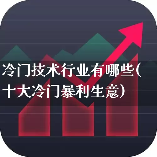 冷门技术行业有哪些(十大冷门暴利生意)_https://www.hangfeite.com_上交所_第1张