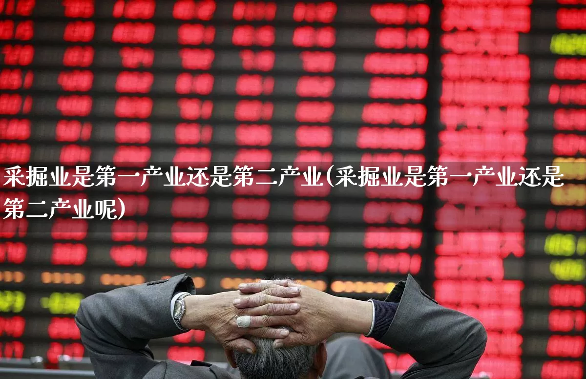 采掘业是第一产业还是第二产业(采掘业是第一产业还是第二产业呢)_https://www.hangfeite.com_创业板_第1张