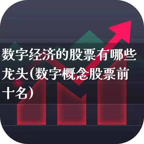 数字经济的股票有哪些龙头(数字概念股票前十名)_https://www.hangfeite.com_创业板_第1张