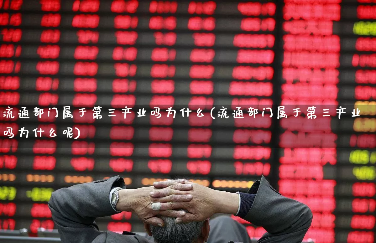 流通部门属于第三产业吗为什么(流通部门属于第三产业吗为什么呢)_https://www.hangfeite.com_创业板_第1张