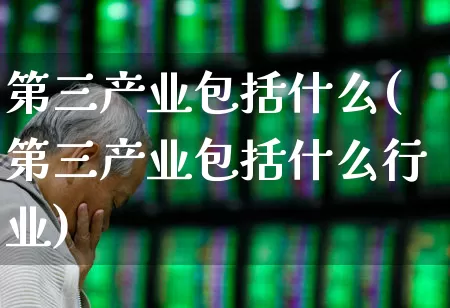 第三产业包括什么(第三产业包括什么行业)_https://www.hangfeite.com_深交所_第1张